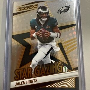 🔥✨ Jalen Hurts 2024 Revolution Star Gazing #20 ✨🔥 Panini Trading Card